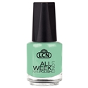 All Week Long - envy me jade nail polish, extended wear polish, top coats, nails, nail art