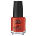 All Week Long - kiss me sweetheart nail polish, extended wear polish, top coats, nails, nail art