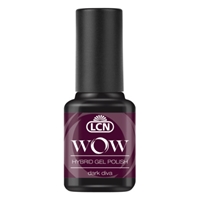 WOW Hybrid Gel Polish - dark diva hybrid gel polish, gel polish, shellac, nail polish, fast drying nail polish